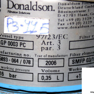 donaldson-AGP-0003-AC-pneumatic-filter-(used)-1