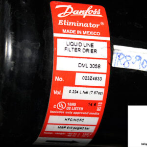 danfoss-DML-305S-liquid-line-filter-drier-(used)-1