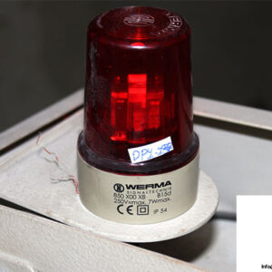 werma-850-X00-X8-light-red-indicator-(used)
