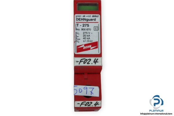 dehnguard-T-275-surge-arrestor-(used)-1