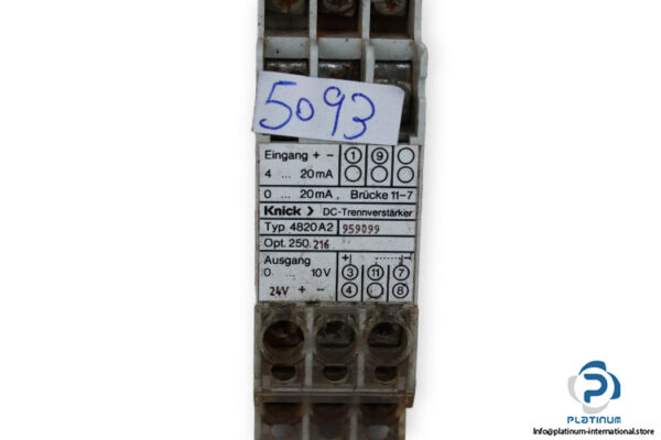 knick-4820-A2-dc-isolation-amplifier-(used)-1