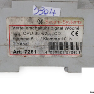 sesam-systems-CPU-35-W2U-LCD-digital weekly-timer-(used)-2