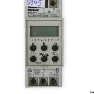 theben-TR611-R-250-H-programmable-digital-switch-timer-(used)-1