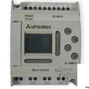MITSUBISHIAL-10MR-DPROGRAMMABLELOGICCONTROLLER-2-logo
