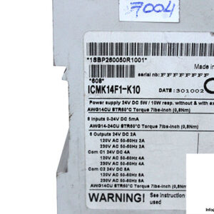 abb-ICM14F1-K10-advant-controller-31-remote-unit-(used)