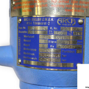 Arca-1327-Dn80-Pn16-normally-open-Control-Valve_Used_2
