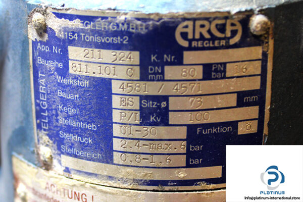 Arca-1327-Dn80-Pn16-Normally-Closed-Control-Valve_Used_2