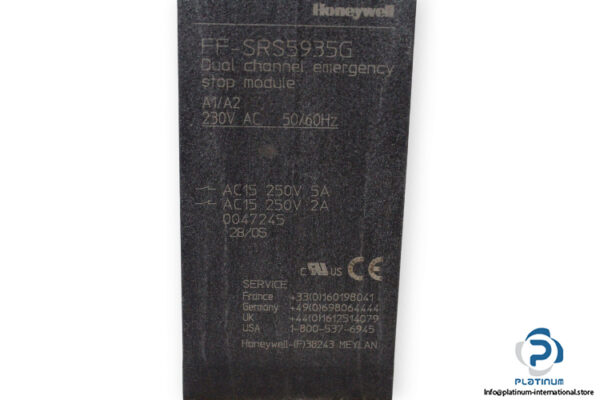 honeywell-FF-SRS5935G-emergency-stop-module-used-2