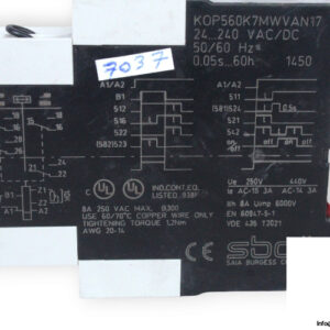 sbc-KOP560K7MWVAN17-timer-(used)