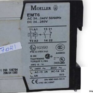 moeller-EMT6-thermistor-overload-relay-(used)