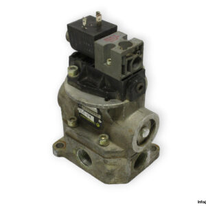 Joucomatic-26690005-single-solenoid-valve-with-coil-(used)