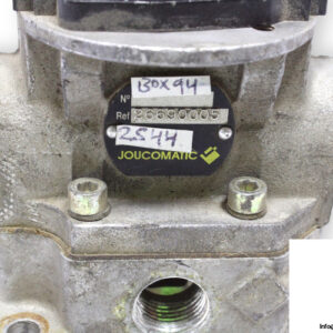 Joucomatic-26690005-single-solenoid-valve-with-coil-(used)-2