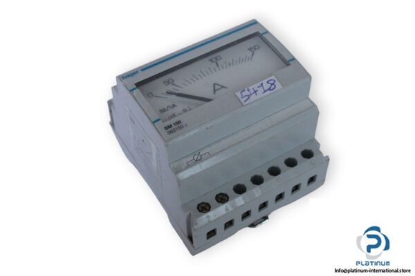 hager-SM-150-analogue-ammeter-(used)