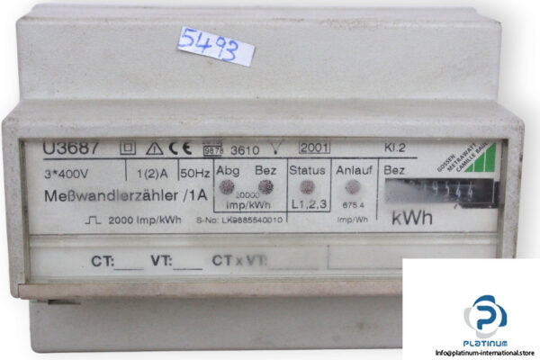 gossen-U3687-measuring-transformer-counter-(used)