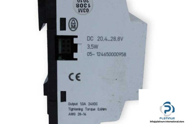 moeller-EASY-411-DC-ME-expansion-module-used-3