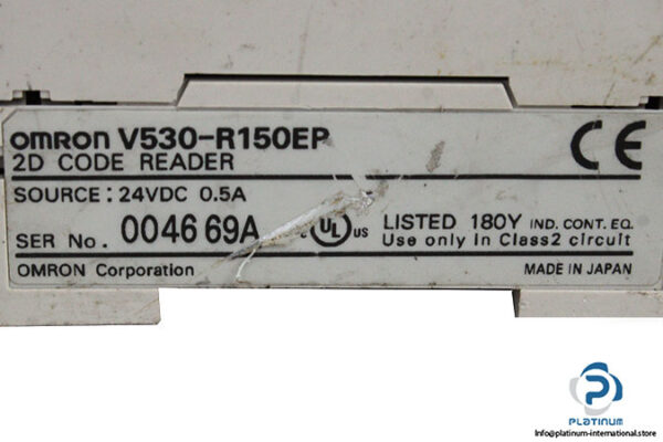 omron-V530-R150-2-dimensional-code-reader-(used)-2
