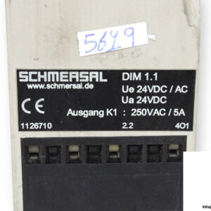 Schmersal-DIM-1.1_24-VDC_AC-motion-control-monitor-(used)-2