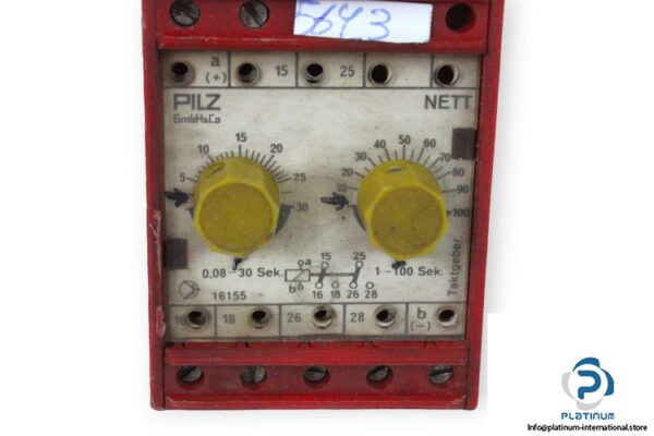 pilz-NETT_100_30_220VAC_2U-timer-(used)-2