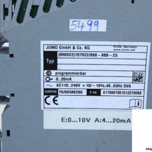 jumo-DTRANS-T02-LCD-programmable-transmitter-(used)