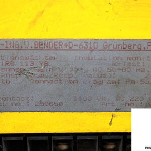 bender-irg-113-yb-safety-relay-1