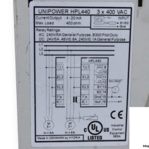 unipower-HPL440-control-unit-(used)