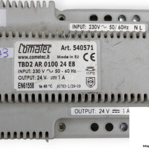 comatec-TBD2-AR-0100-24-E8-power-supply-(used)-1