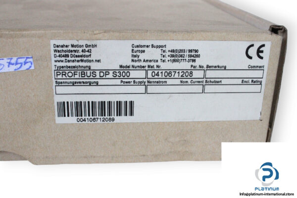 danaher-motion-PROFIBUS-DP-S300-circuit-board-new-5