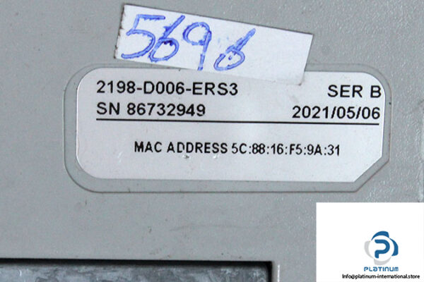 allen-bradley-2198-D006-ERS3-servo-drive-(used)-2