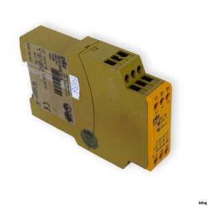 pilz-PZE-X4V-3_24VDC-4N_O-FIX-safety-relay-(used)