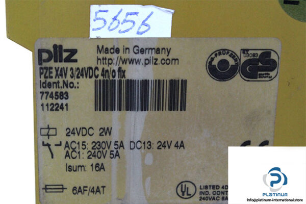 pilz-PZE-X4V-3_24VDC-4N_O-FIX-safety-relay-(used)-2