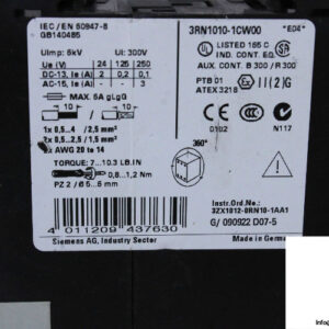 siemens-3RN1010-1CW00-thermistor-motor-protection-relay-(used)-2