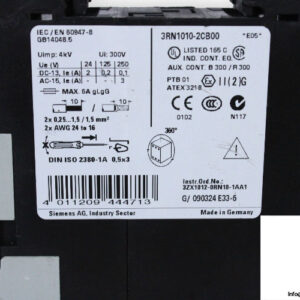 siemens-3RN1010-2CB00-thermistor-motor-protection-relay-(used)-2