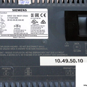 siemens-6AV2-124-1MC01-0AX0-comfort-panel-(used)-4