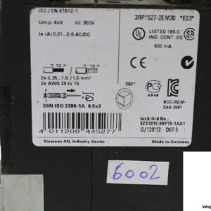siemens-3RP1527-2EM30-timing-relay-(used)-2