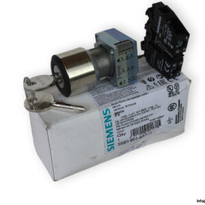 siemens-3SB3-601-4AD11-key-operated-switch-(new)