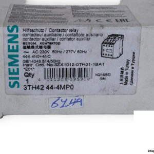 siemens-3TH42-44-4MP0-contactor-relay-(new)-1