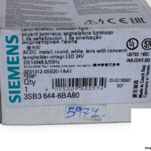siemens-3SB3-644-6BA60-indicator-light-(new)-4