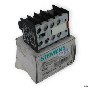 siemens-3TX4-413-1A-auxiliary-contact-block-(new)