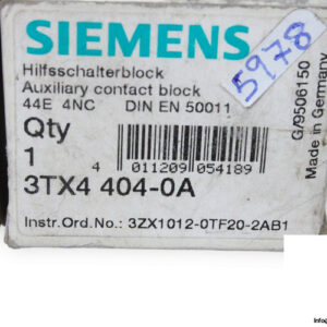 siemens-3TX4-404-0A-auxiliary-contact-block-(new)-3