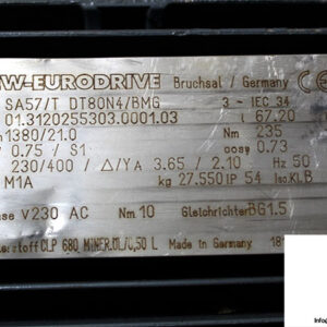 sew-SA57_T-DT80N4_BMG-gear-motor-1-used