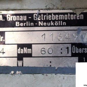 loher-A63A-4-gear-motor-2-used