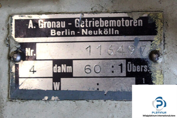 loher-A63A-4-gear-motor-2-used