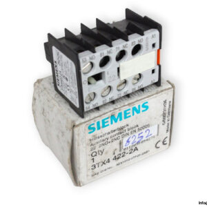 siemens-3TX4422-2A-auxiliary-switch-block-(new)