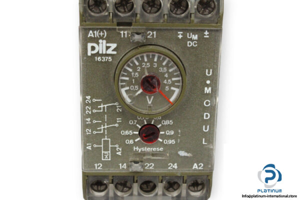 pilz-P1U-1NB_230VAC_2U-voltage-monitoring-relay-(used)-2