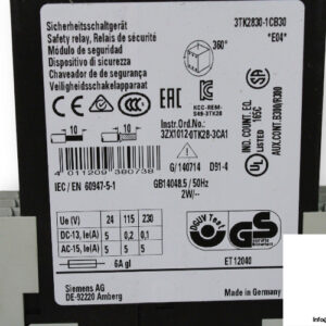 siemens-3TK2830-1CB30-safety-relay-(New)-2