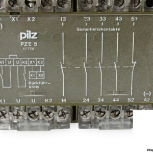 pilz-PZE_5-24VDC-4S-10-safety-relay-(Used)-1