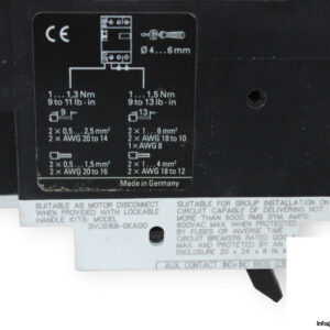 siemens-3VU13-00-1MM00-motor-starter-protector-(New)-2