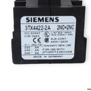 siemens-3TX4-422-2-auxiliar-contact-block-(new)-3