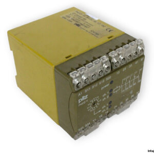 pilz-PNOZV-3S-24VDC-3S-1O-1SZ-safety-relay-(used)