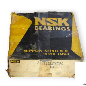 nsk-22311CDC4X26-spherical-roller-bearing-(new)-(carton)